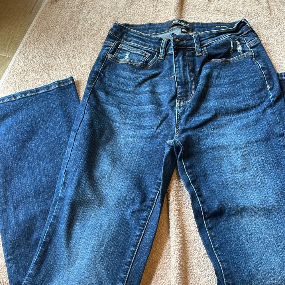Judy blue slim bootcut jeans 7/28